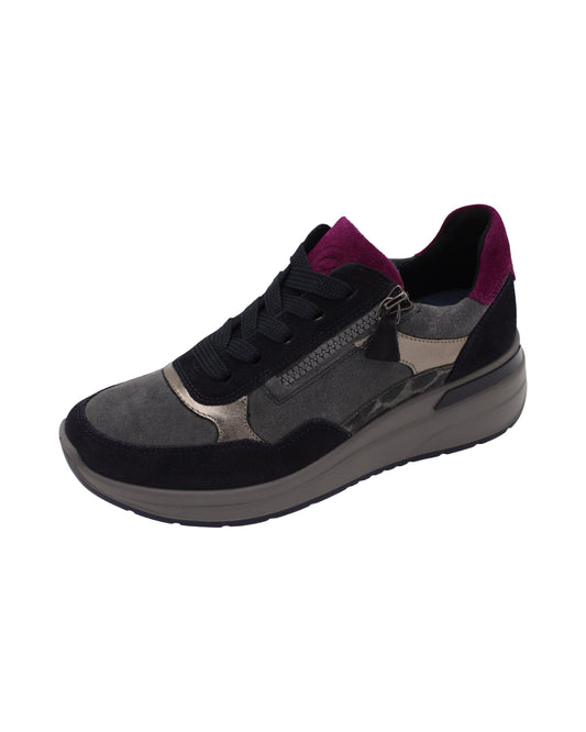 Ara - Ladies Trainers Grey, Blue (3762)