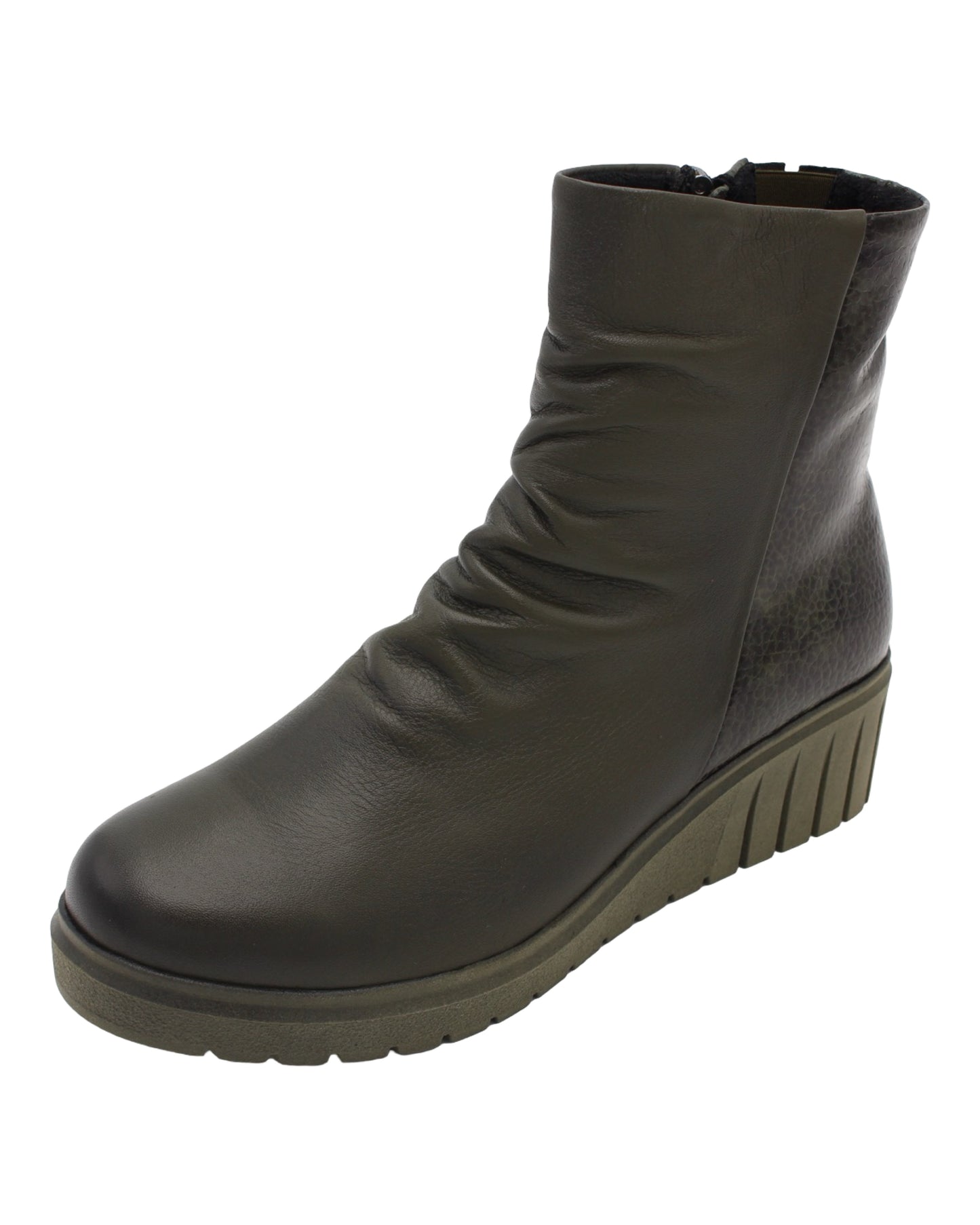 Lotus - Ladies Ankle Boots Khaki (3810)