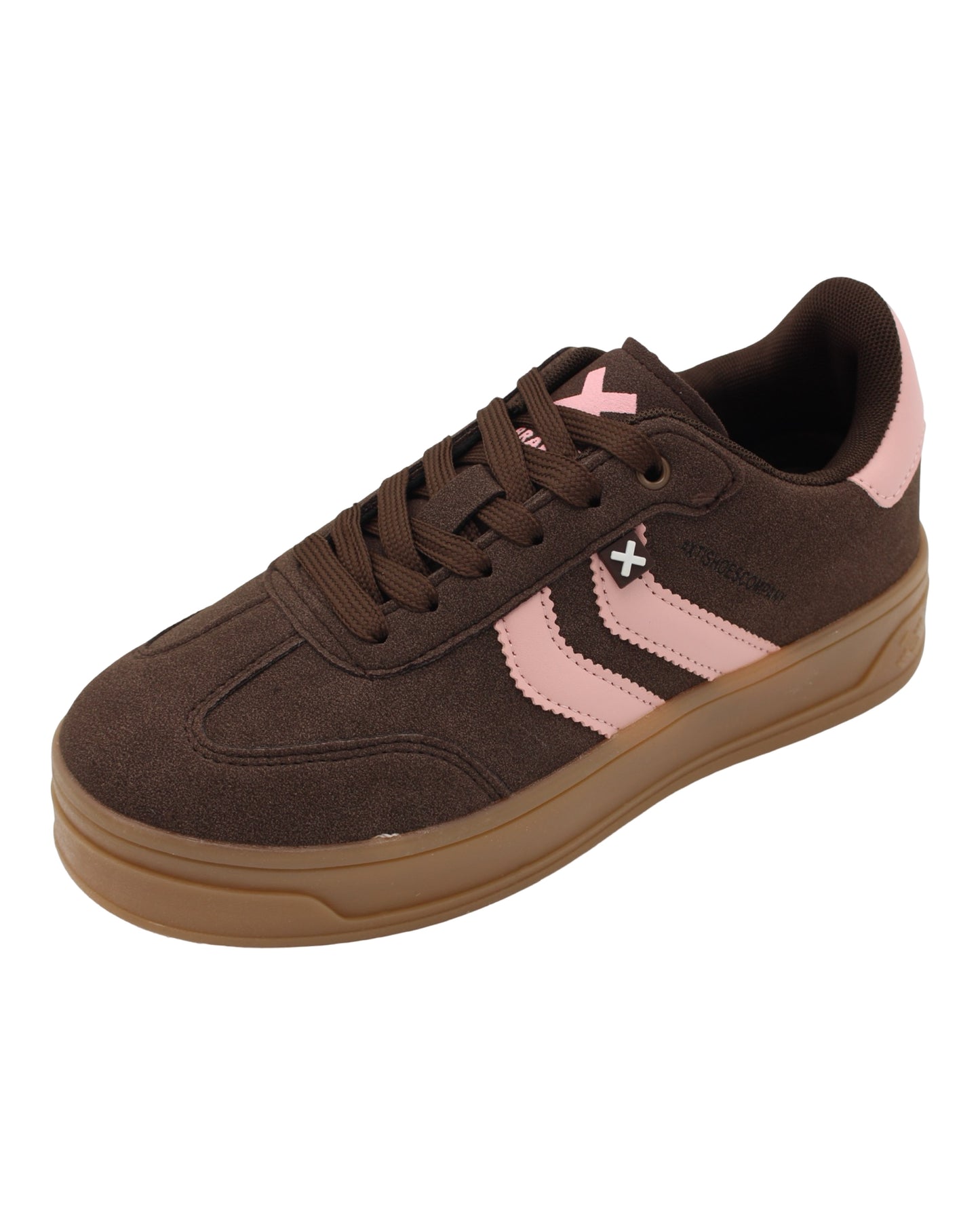 Xti - Ladies Trainers Chocolate, Pink (3851)