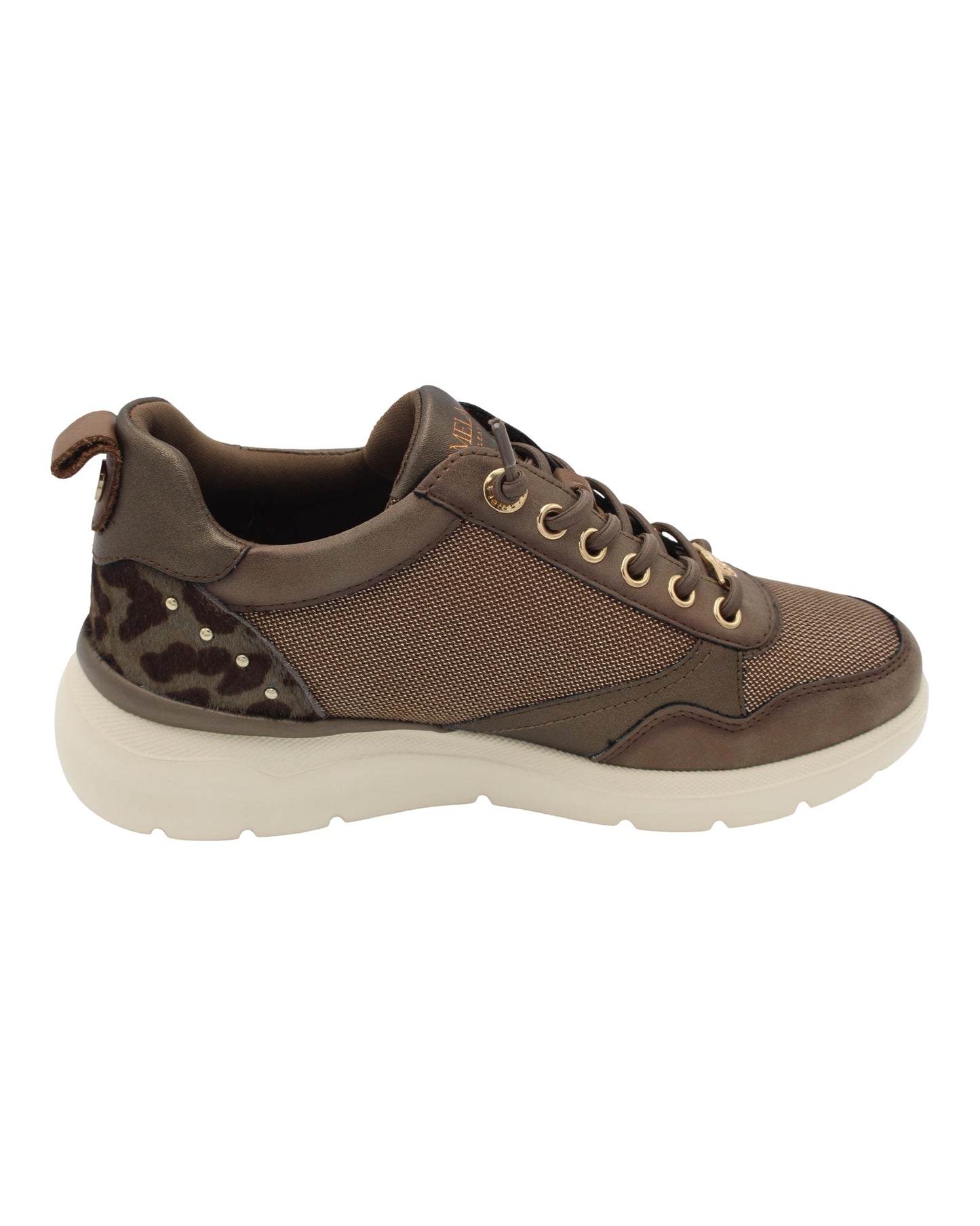 Carmela - Ladies Trainers Taupe (3855)