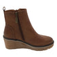 Refresh - Ladies Ankle Boots Camel (3857)