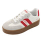 Refresh - Ladies Trainers White, Grey, Red (3859)
