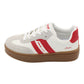 Refresh - Ladies Trainers White, Grey, Red (3859)