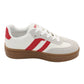 Refresh - Ladies Trainers White, Grey, Red (3859)