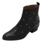 Wonders - Ladies Ankle Boots Black Stud (3862)