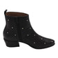 Wonders - Ladies Ankle Boots Black Stud (3862)