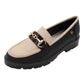 Zanni - Ladies Loafers Black, Cream (3876)