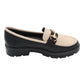 Zanni - Ladies Loafers Black, Cream (3876)