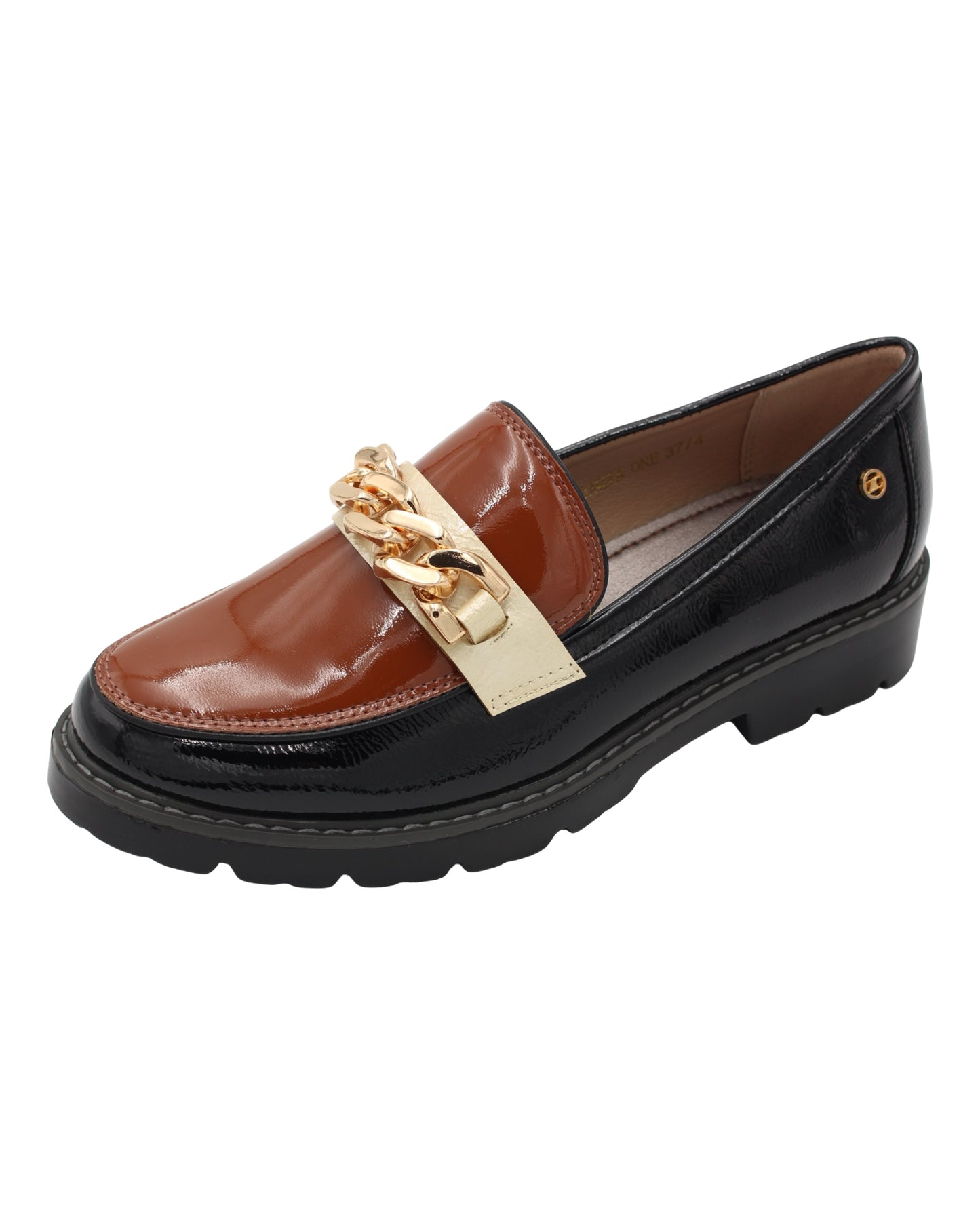 Zanni - Ladies Loafers Black, Tan, Cream (3879)