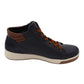 Ara - Ladies Ankle Boots Navy, Tan (3883)