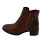 Lunar - Ladies Ankle Boots Tan (3884)