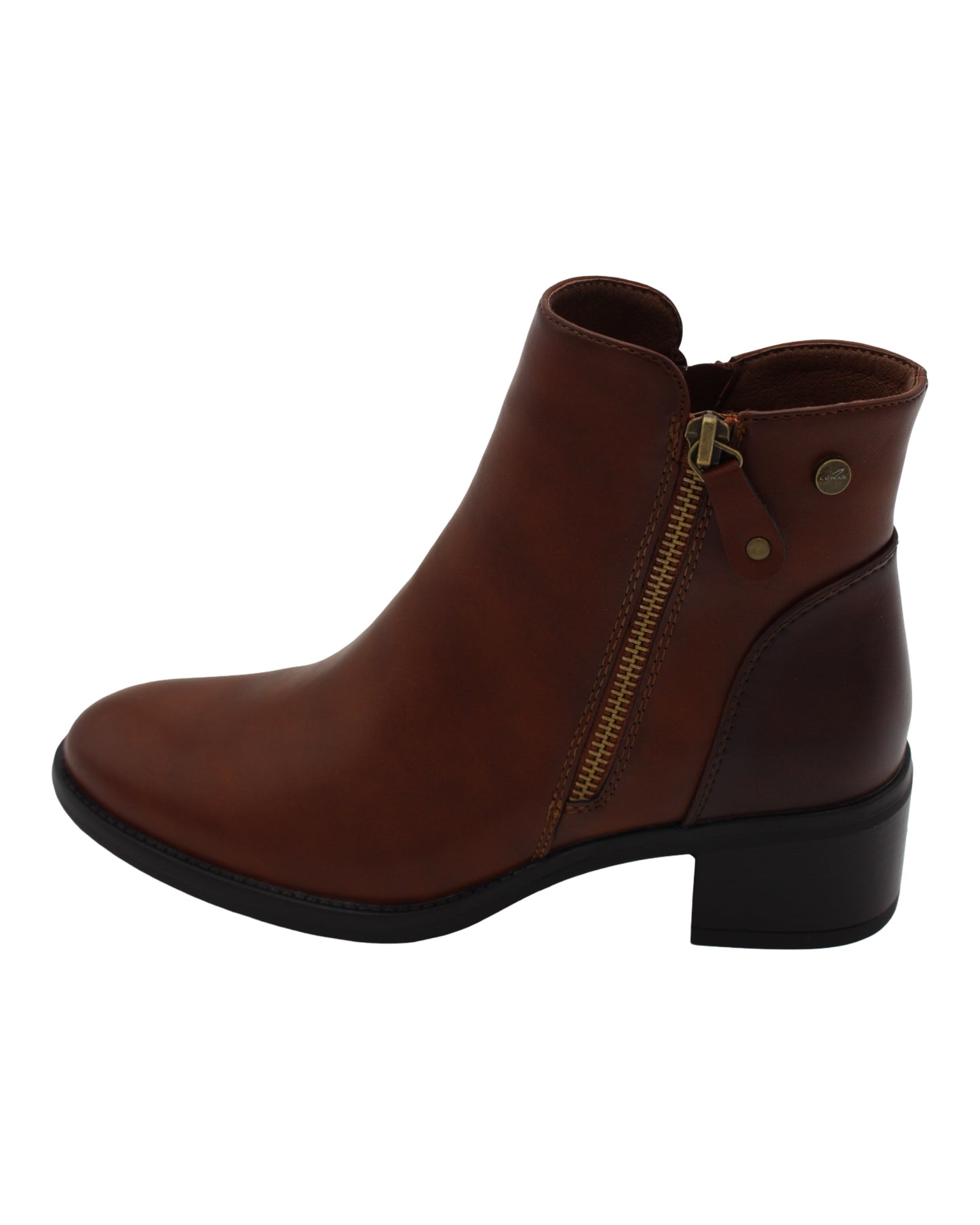 Lunar - Ladies Ankle Boots Tan (3884)