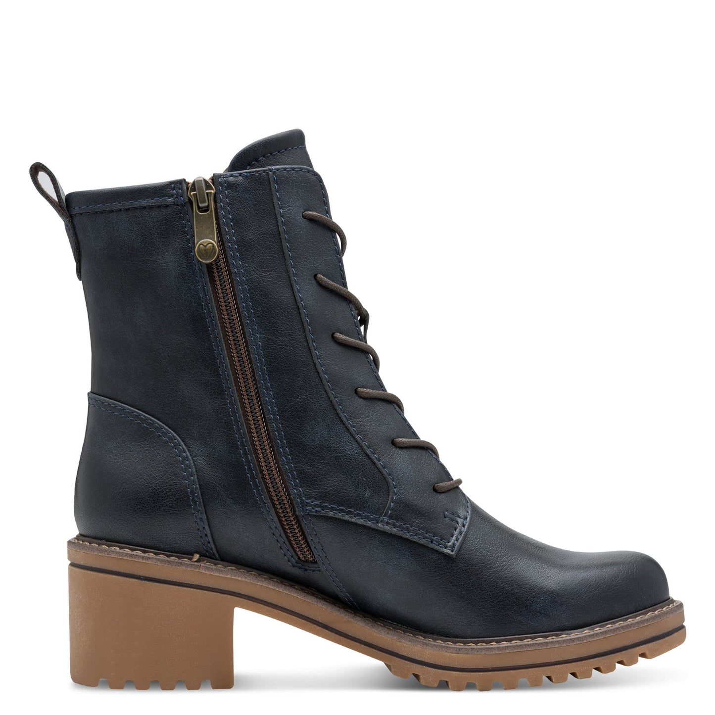 Marco Tozzi - Ladies Ankle Boots Navy Comb (3889)