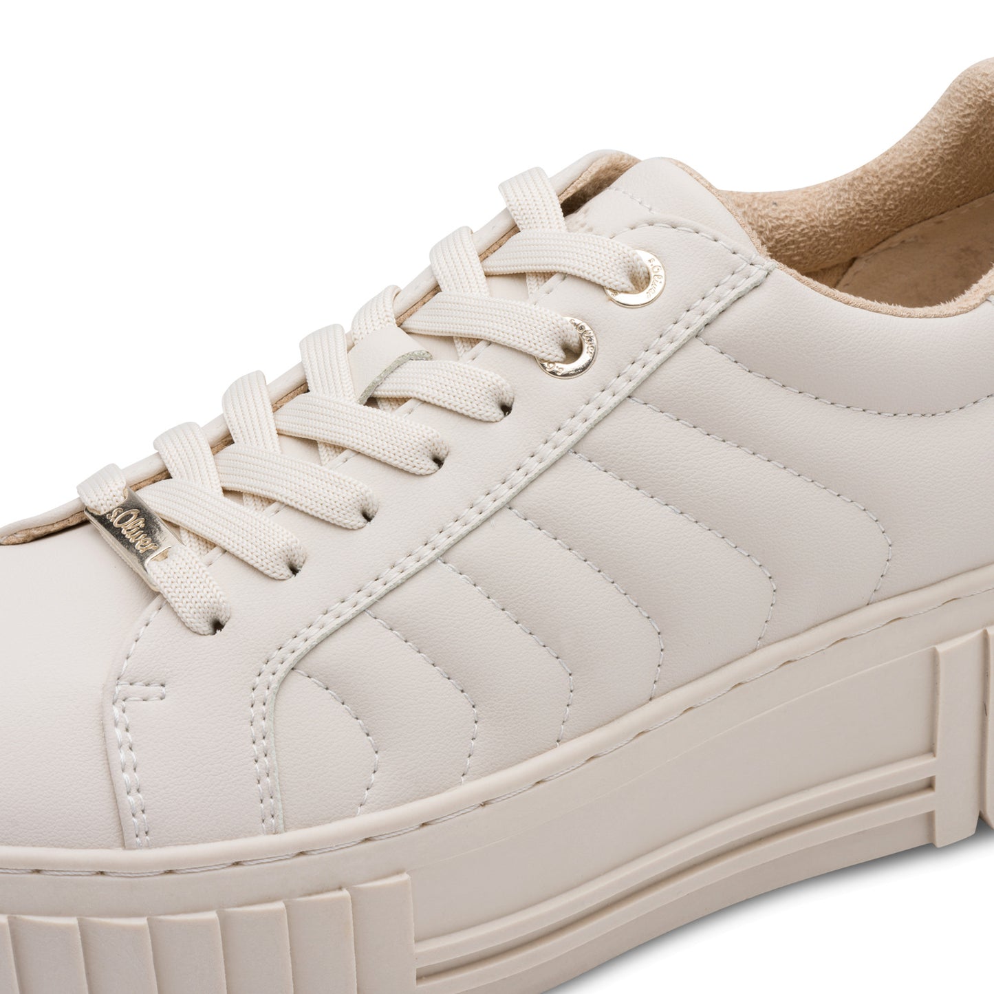S.oliver - Ladies Trainers Cream (3894)