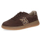 Caprice - Ladies Trainers Dark Brown, Leopard (3895)