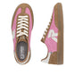 Rieker - Ladies Trainers Tan, Pink (3896)