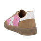 Rieker - Ladies Trainers Tan, Pink (3896)