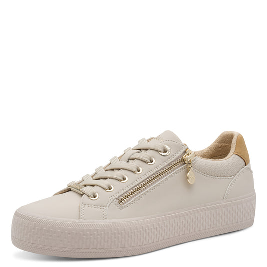S.oliver - Ladies Trainers Beige (3903)