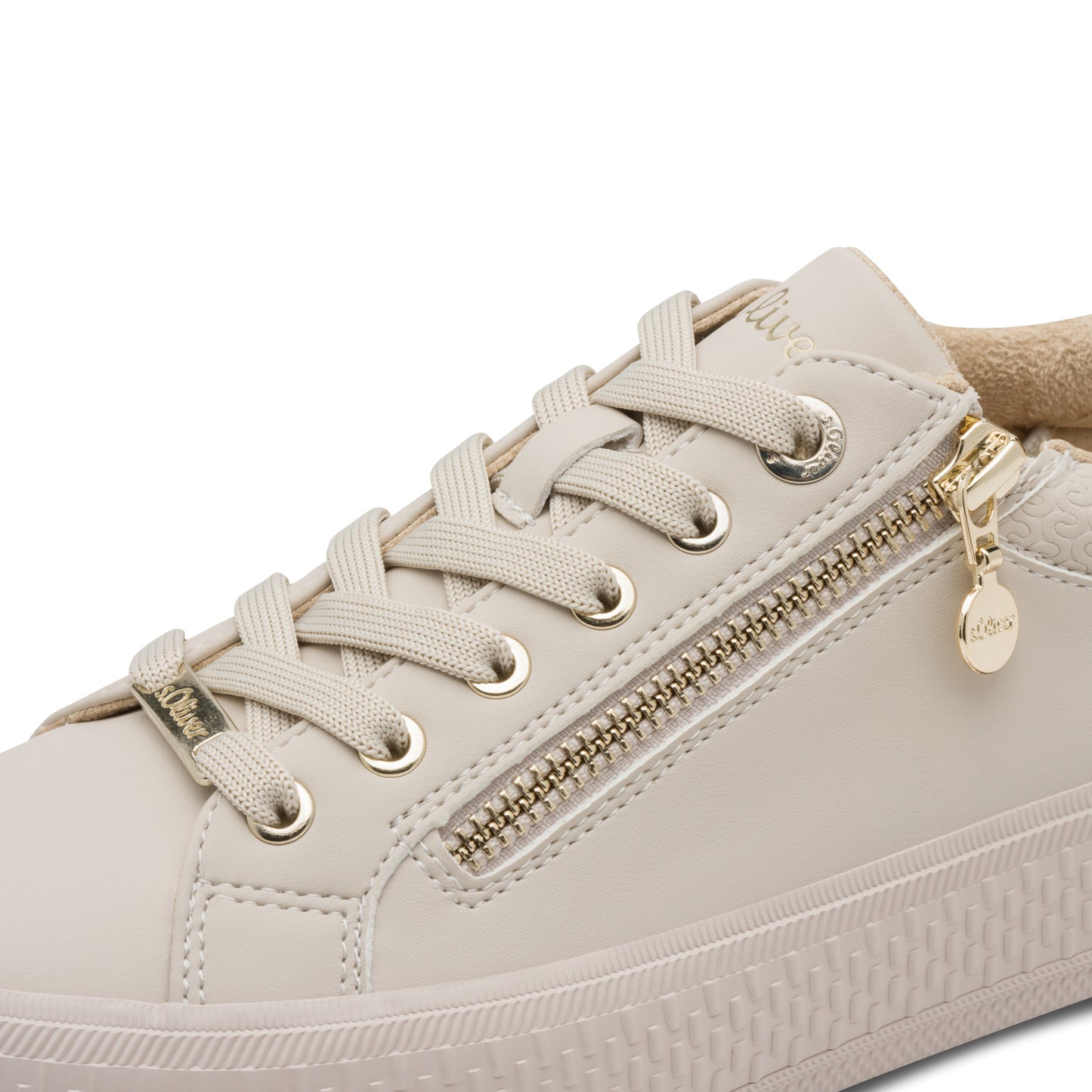 S.oliver - Ladies Trainers Beige (3903)