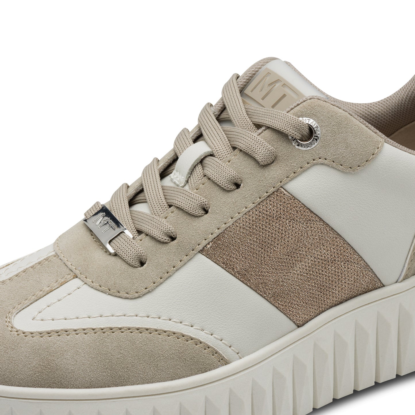 Marco Tozzi - Ladies Trainers Ivory, Grey (3904)