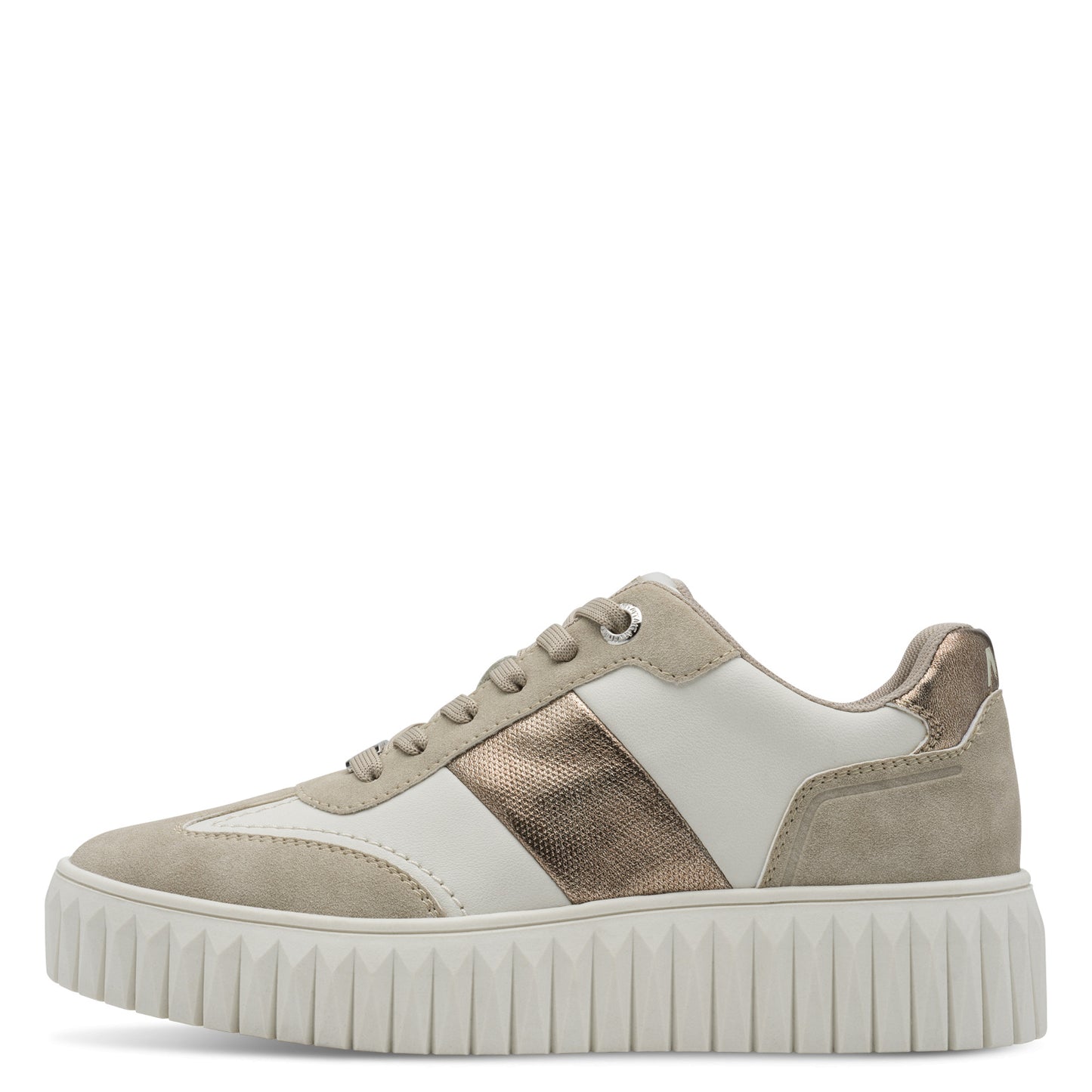 Marco Tozzi - Ladies Trainers Ivory, Grey (3904)