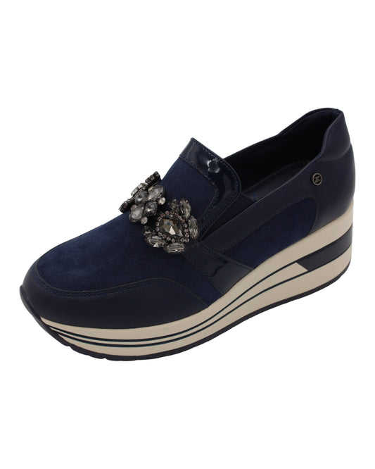 Zanni - Ladies Loafers Navy (3907)