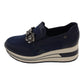 Zanni - Ladies Loafers Navy (3907)