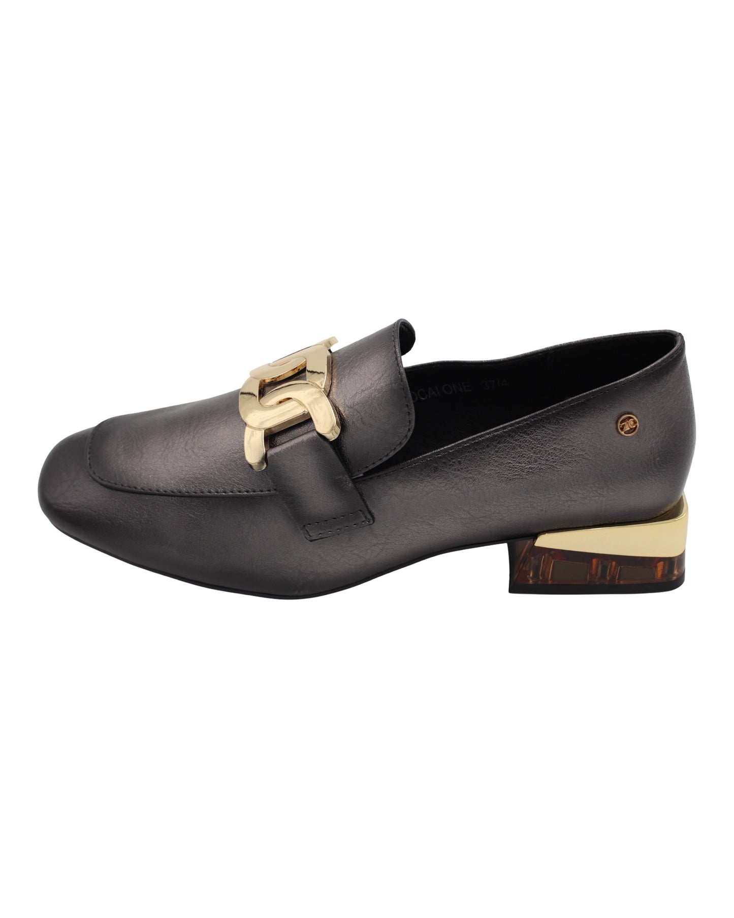 Zanni - Ladies Loafers Iron Shimmer (3908)
