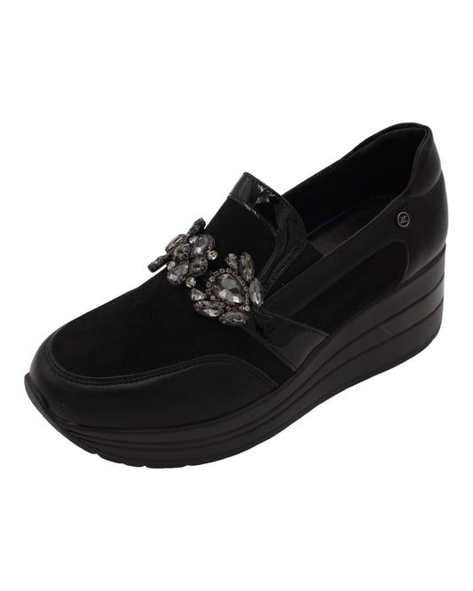 Zanni - Ladies Loafers Black (3911)