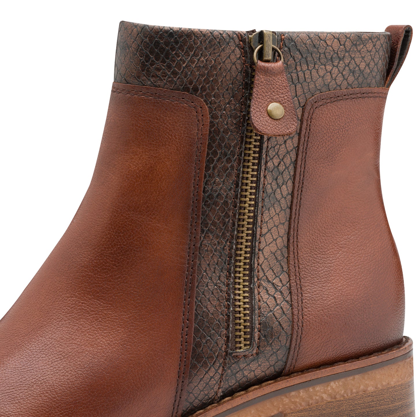 Marco Tozzi - Ladies Ankle Boots Cognac (3913)