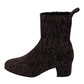 Unisa - Ladies Ankle Boots Leopard (3922)