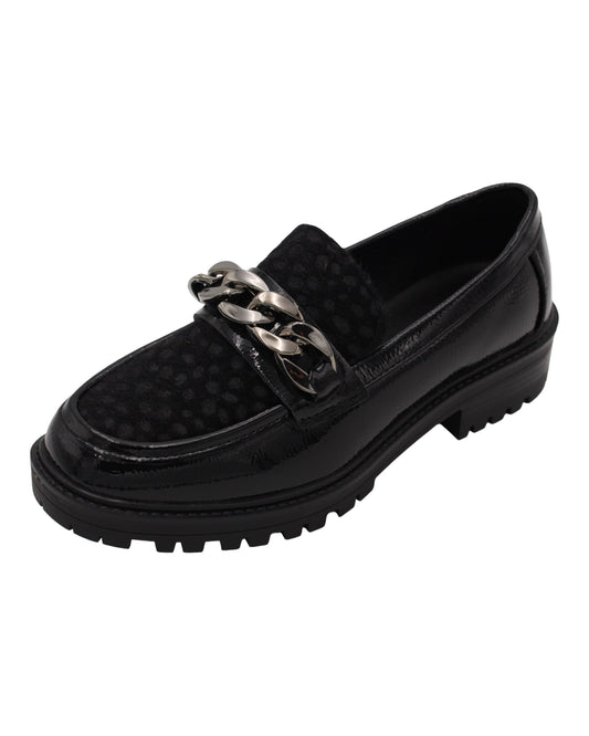 Lunar - Ladies Loafers Black (3924)