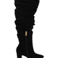 Una Healy - Ladies Long Boots Black (3928)