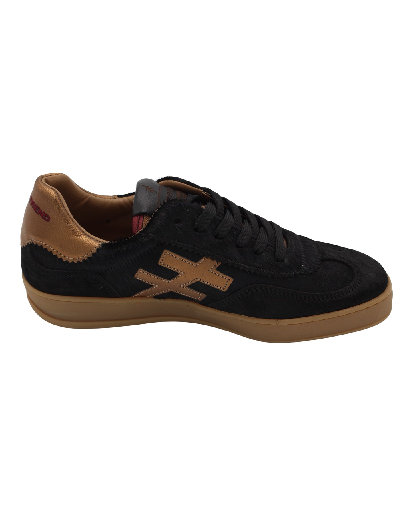 Another Trend - Ladies Trainers Black, Bronze (3942)