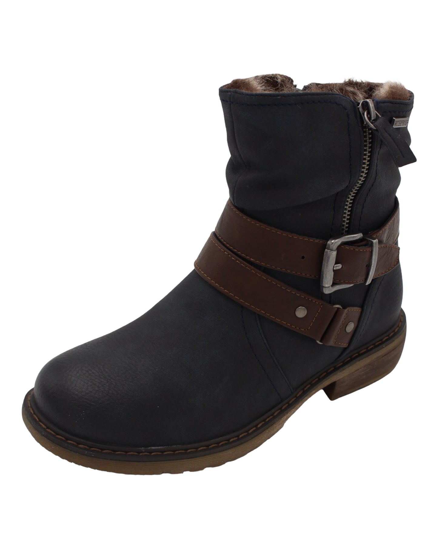 Lunar - Ladies Ankle Boots Navy (3949)