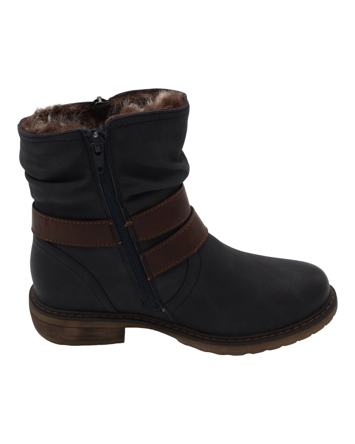 Lunar - Ladies Ankle Boots Navy (3949)