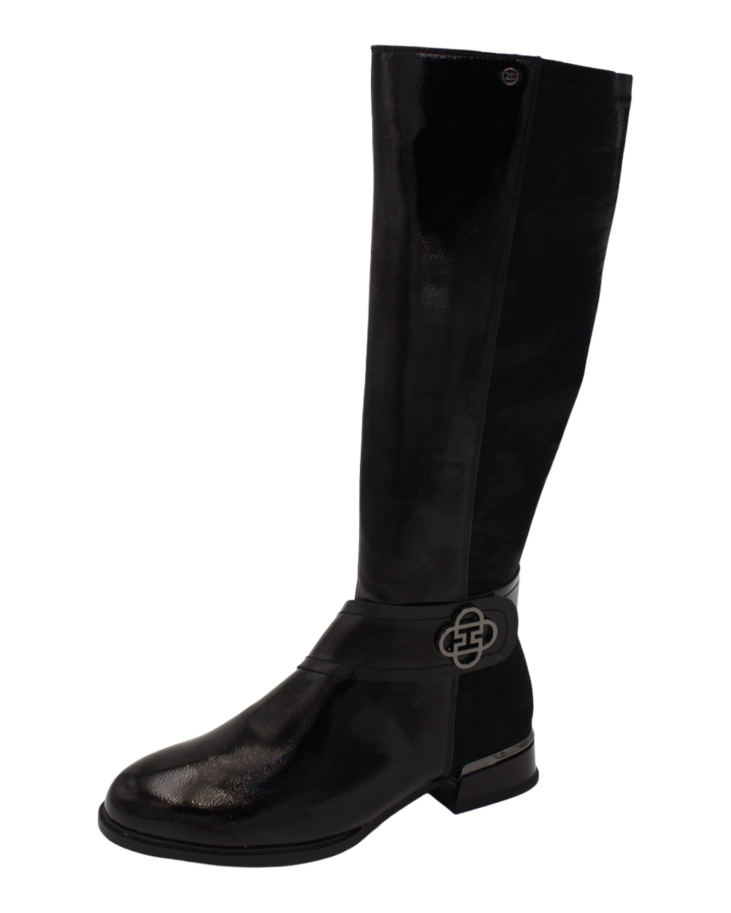 Zanni - Ladies Long Boots Black (3952)