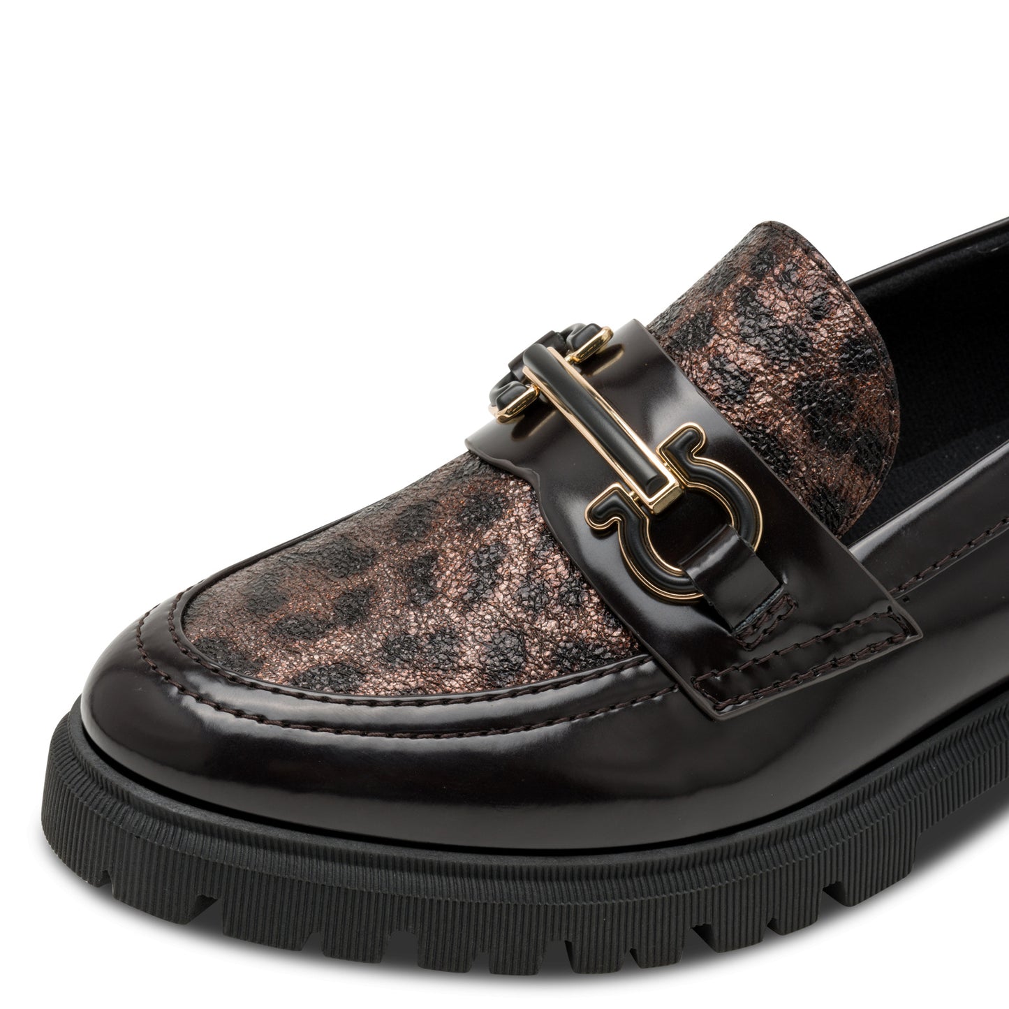 S.Oliver - Ladies Loafers Brown, Leopard (3960)