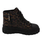 Refresh - Ladies Ankle Boots Black, Leopard (3961)