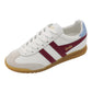 Gola - Ladies Trainers White, Burgundy (3971)