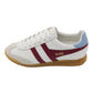 Gola - Ladies Trainers White, Burgundy (3971)