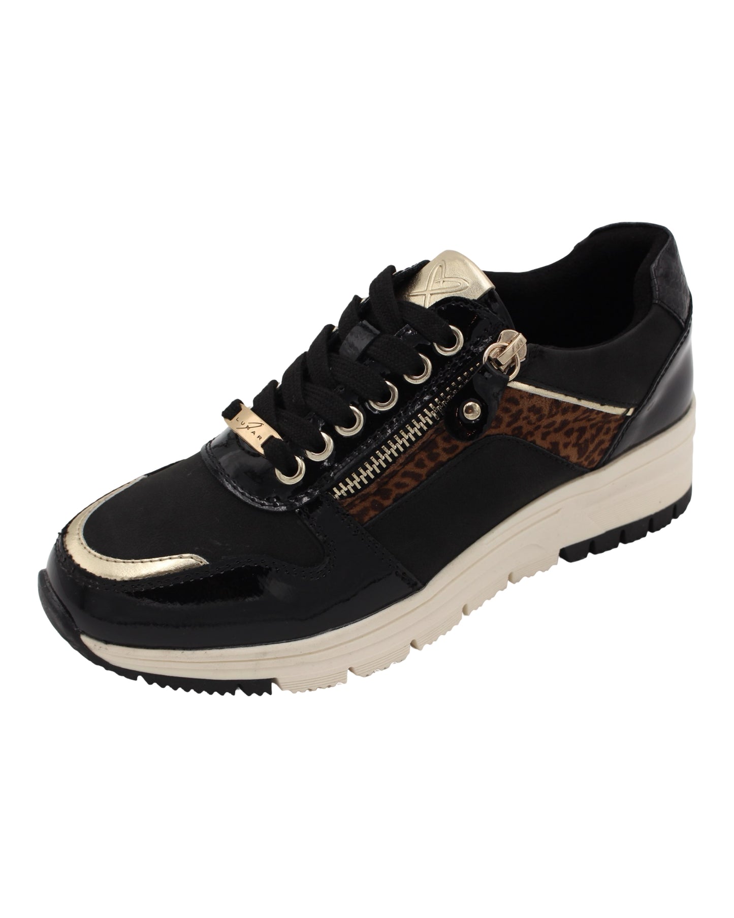 Lunar - Ladies Trainers Black (3976)