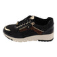 Lunar - Ladies Trainers Black (3976)