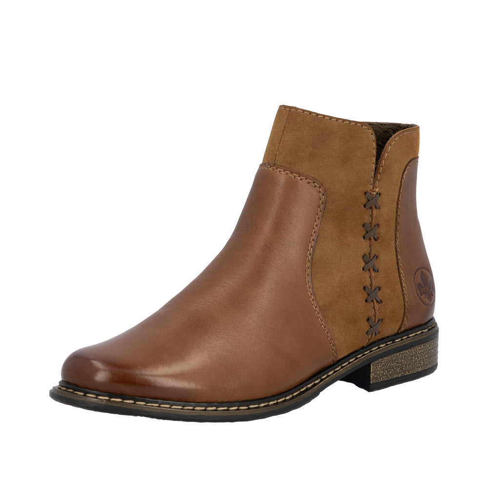 Rieker - Ladies Ankle Boots Brown (3977)