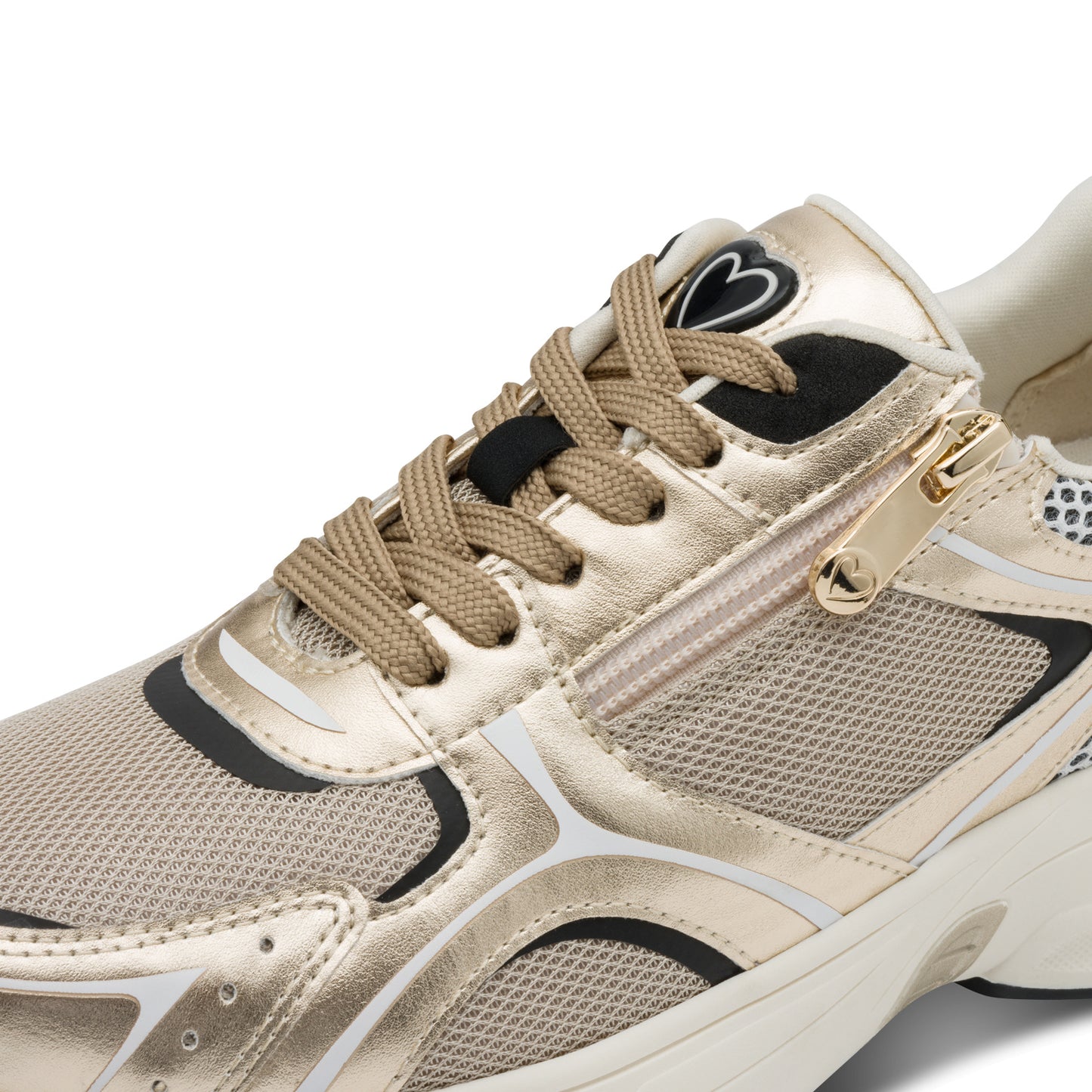 Marco Tozzi - Ladies Trainers Gold Comb (3980)