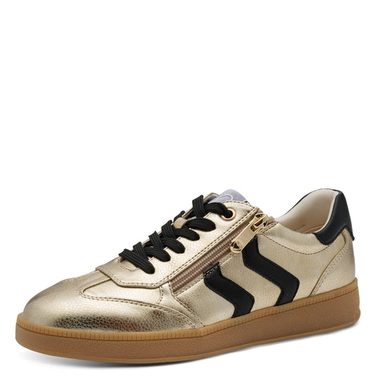 Marco Tozzi - Ladies Trainers Gold Comb (3981)