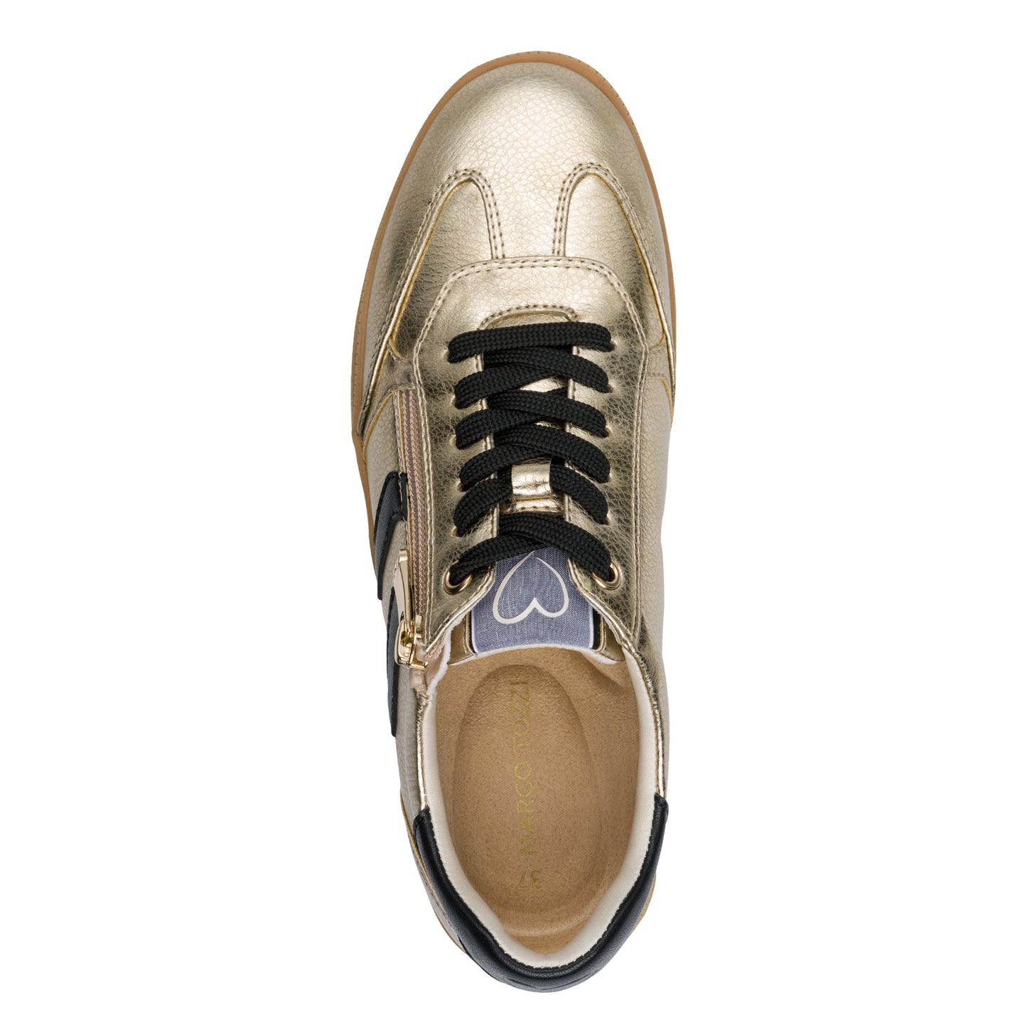 Marco Tozzi - Ladies Trainers Gold Comb (3981)
