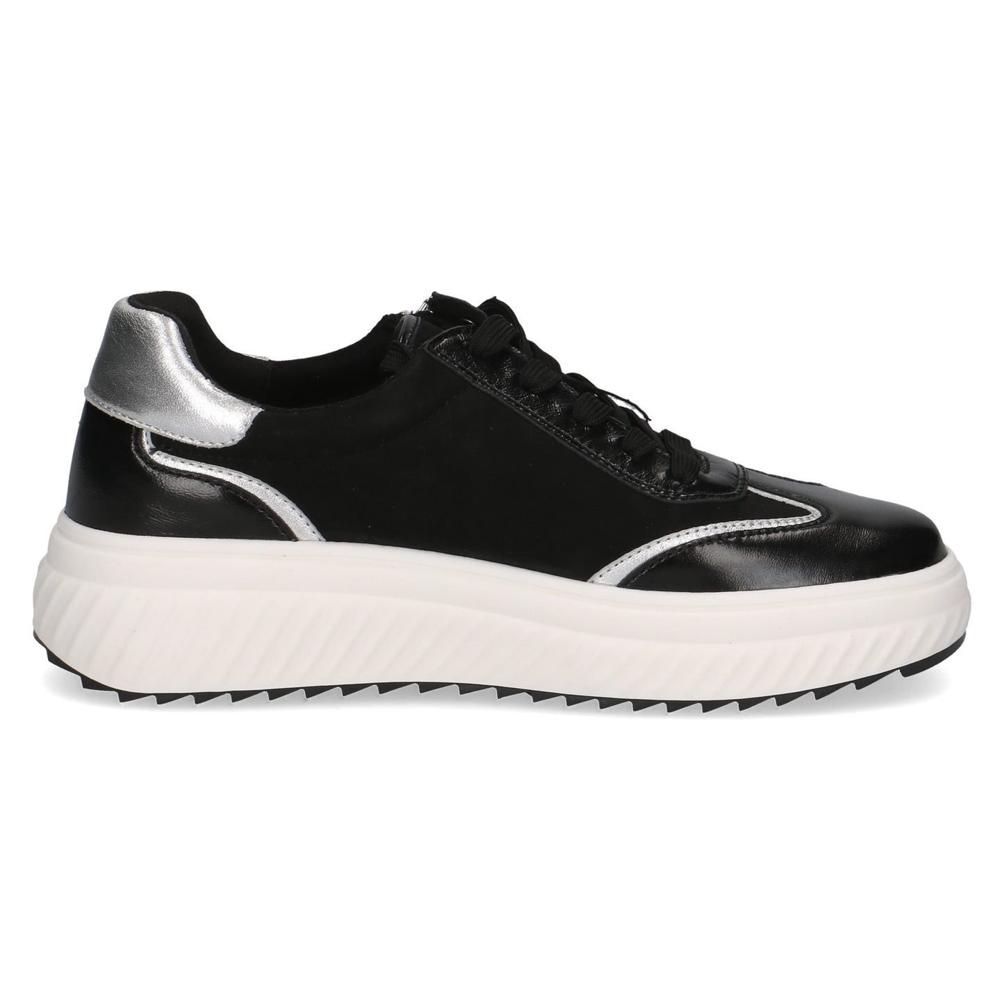 Caprice - Ladies Trainers Black Comb (3982)