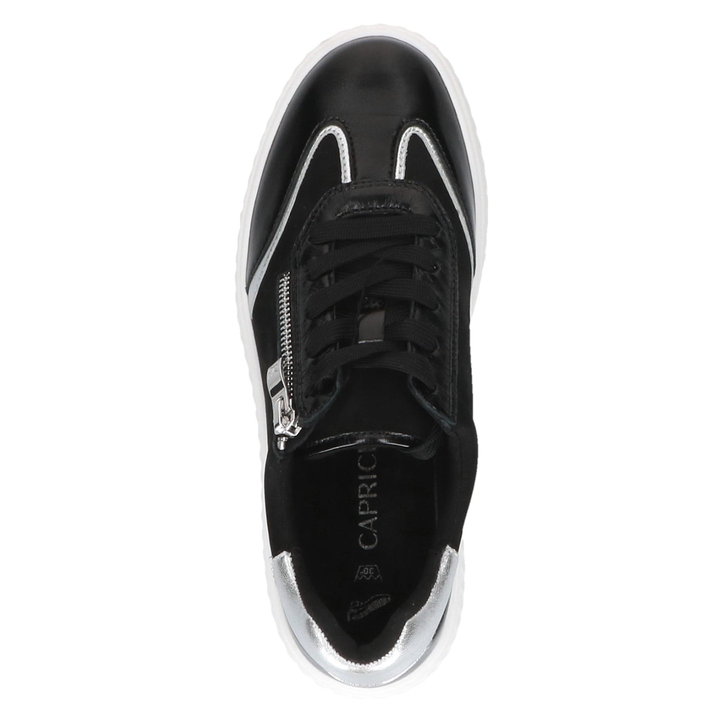 Caprice - Ladies Trainers Black Comb (3982)