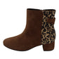 Gabor - Ladies Ankle Boots Brown, Leopard (3984)